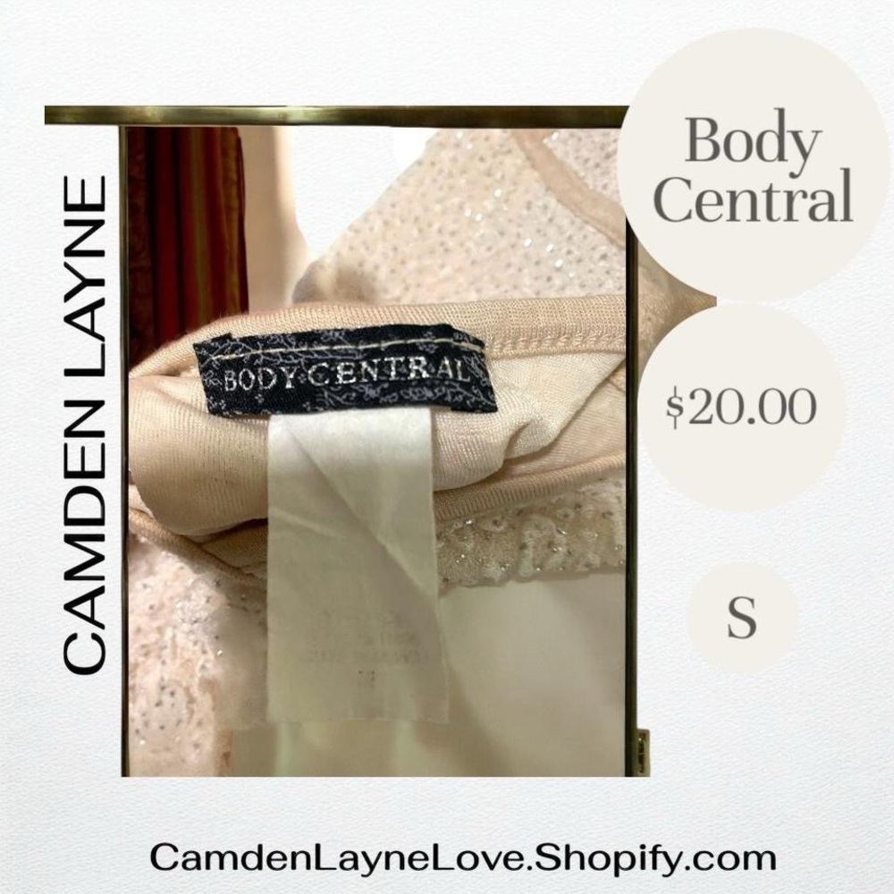 Body Central Cream Sleeveless Dress - Picture 6 of 7